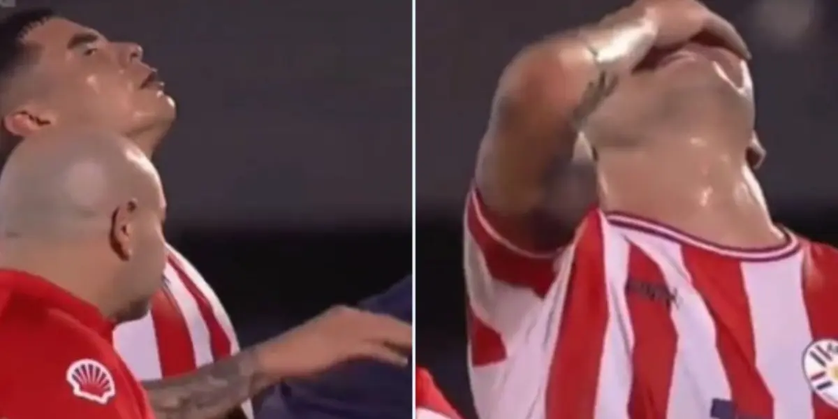 El futbolista de la Albirroja sufrió una lesión en el choque contra Perú.