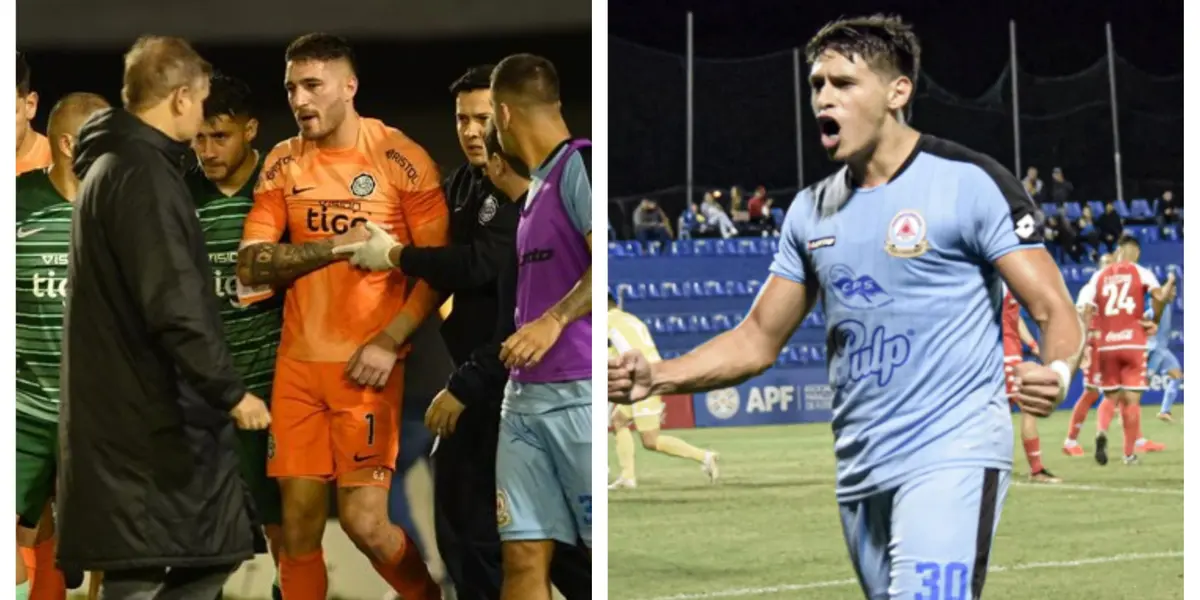 El futbolista de Resistencia vive un momento difícil por la jugada accidental con el arquero.