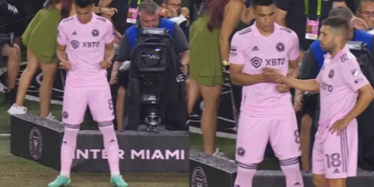 El futbolista paraguayo Diego Gómez se convirtió en el primer paraguayo en jugar con Messi.