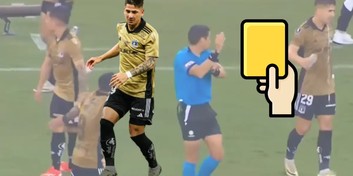 El juez tomó la decisión de sacarle la amarilla por una inédita razón