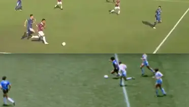 El juvenil que marcó un golazo en la categoría inferior recorre las redes