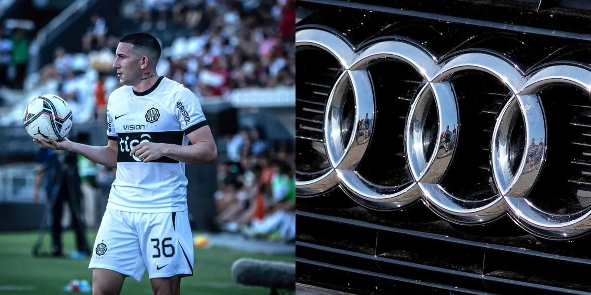 El lateral izquierdo de Olimpia maneja una cotizada marca durante su estadía en Paraguay