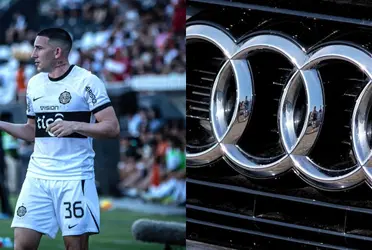 El lateral izquierdo de Olimpia maneja una cotizada marca durante su estadía en Paraguay