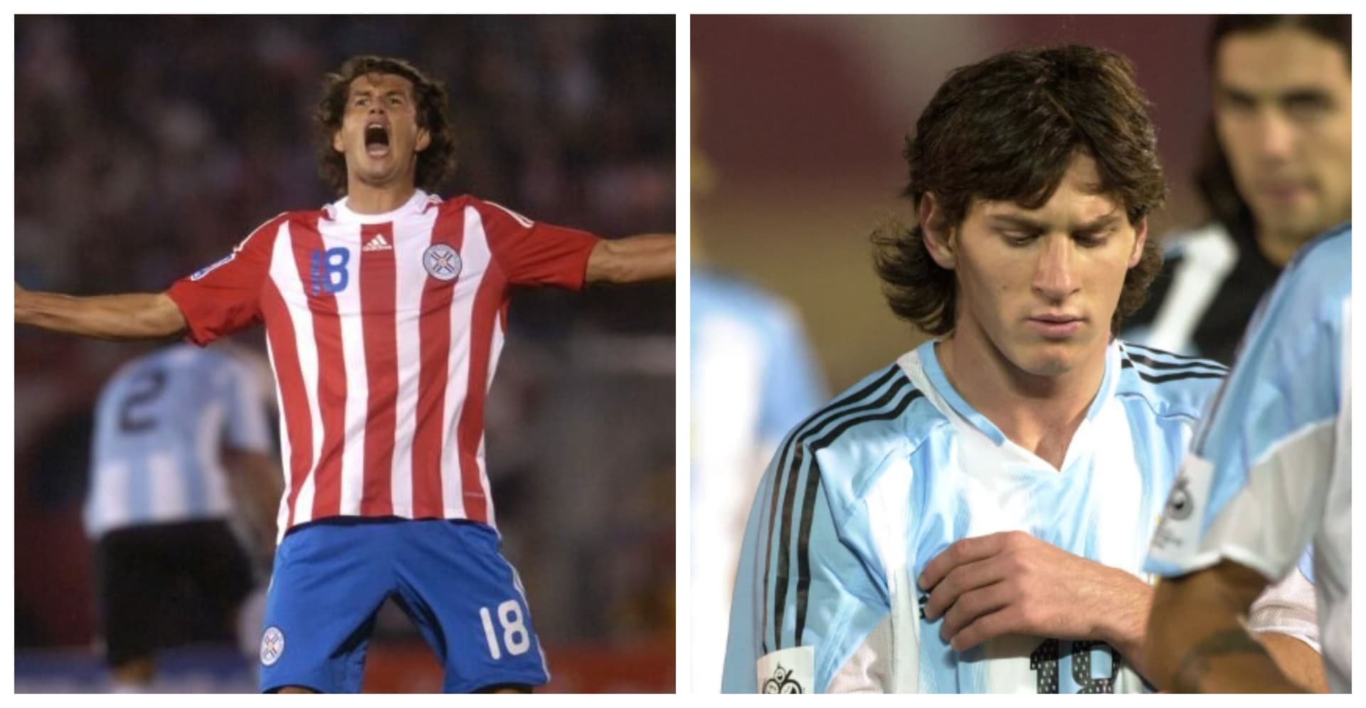 El león guaraní contó una particular anécdota con la actual estrella argentina.