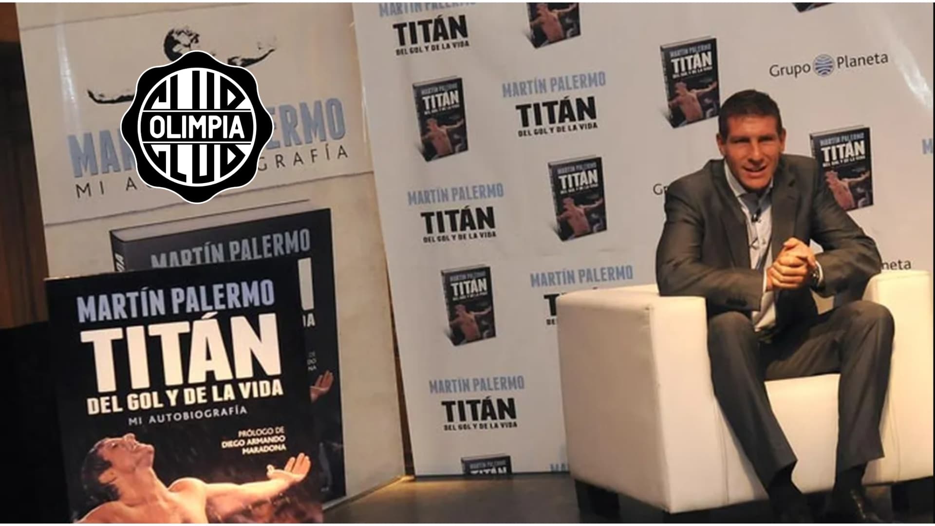El libro de Martín Palermo