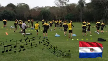 El momento inusual que se vivió en el campamento aurinegro