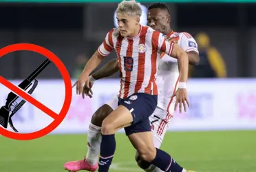 El paraguayo está de vacaciones en el país pero fue filmado en un mal momento.