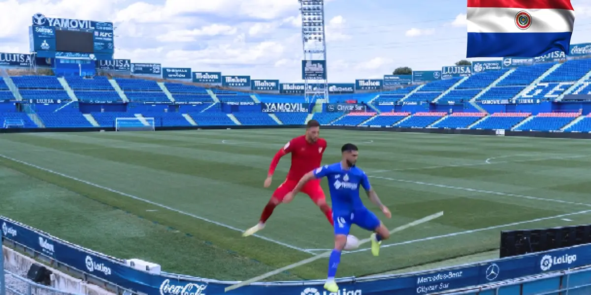 El paraguayo jugó todo el partido en el equipo de Getafe