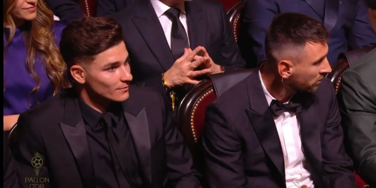 El paraguayo se enfrentó a Julián Álvarez, nominado en el Balón de Oro.