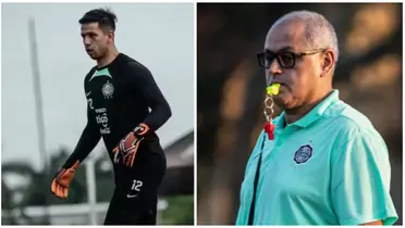 El portero franjeado creyó en el DT pero un familiar le desmintió