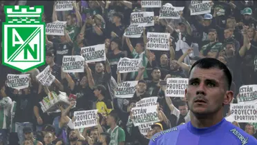 El portero paraguayo sufre un duro presente en el verdolaga