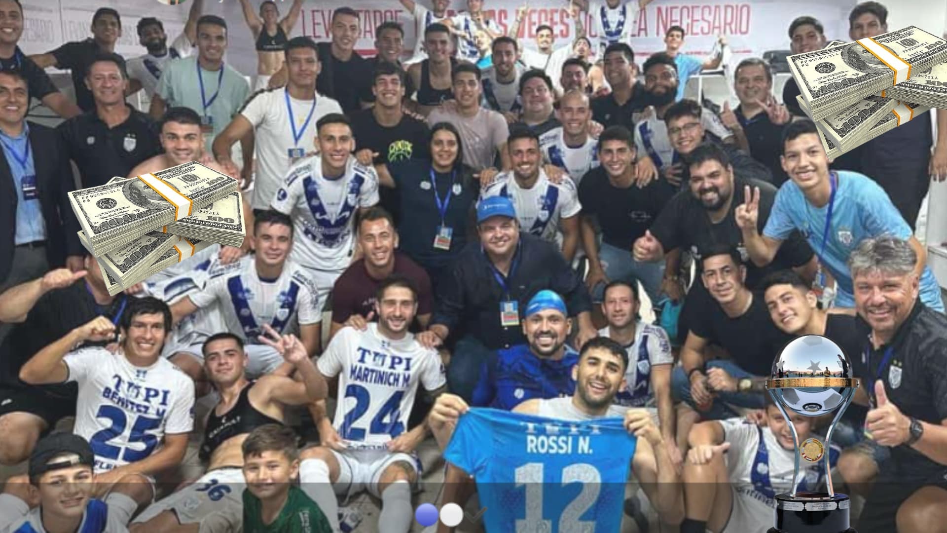 El premio deportivo y económico que la V azulada consiguió