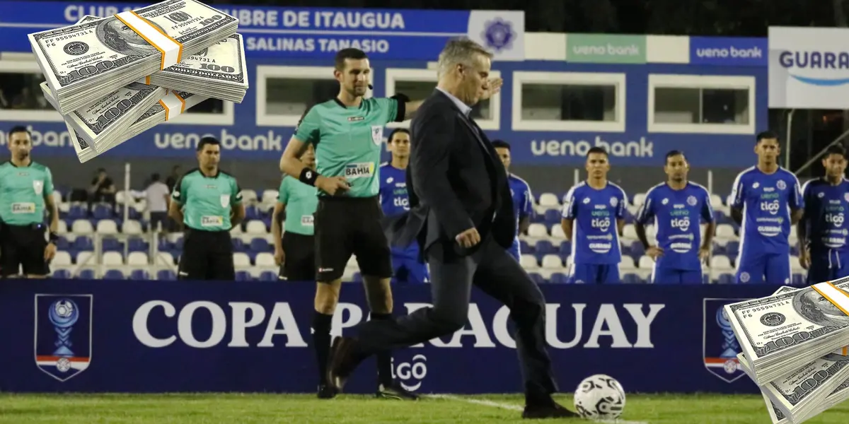 El Vicepresidente Javier Díaz de Vivar da el puntapié inicial de la Copa Paraguay