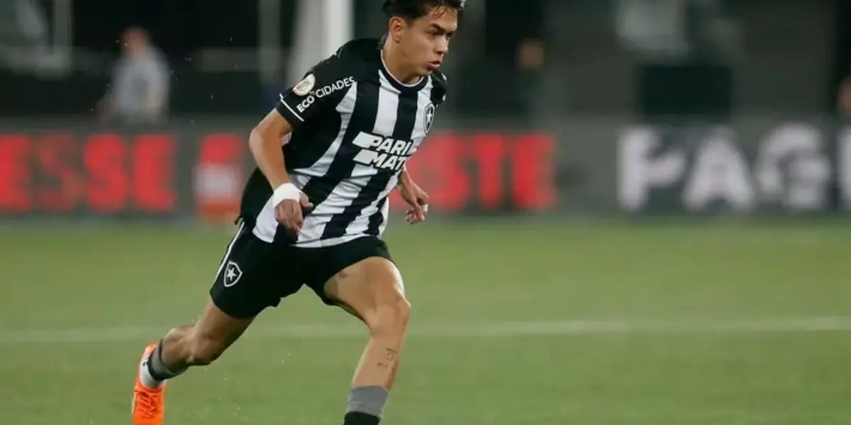 El volante ofensivo paraguayo no tuvo minutos en el partido entre Botafogo y Defensa.