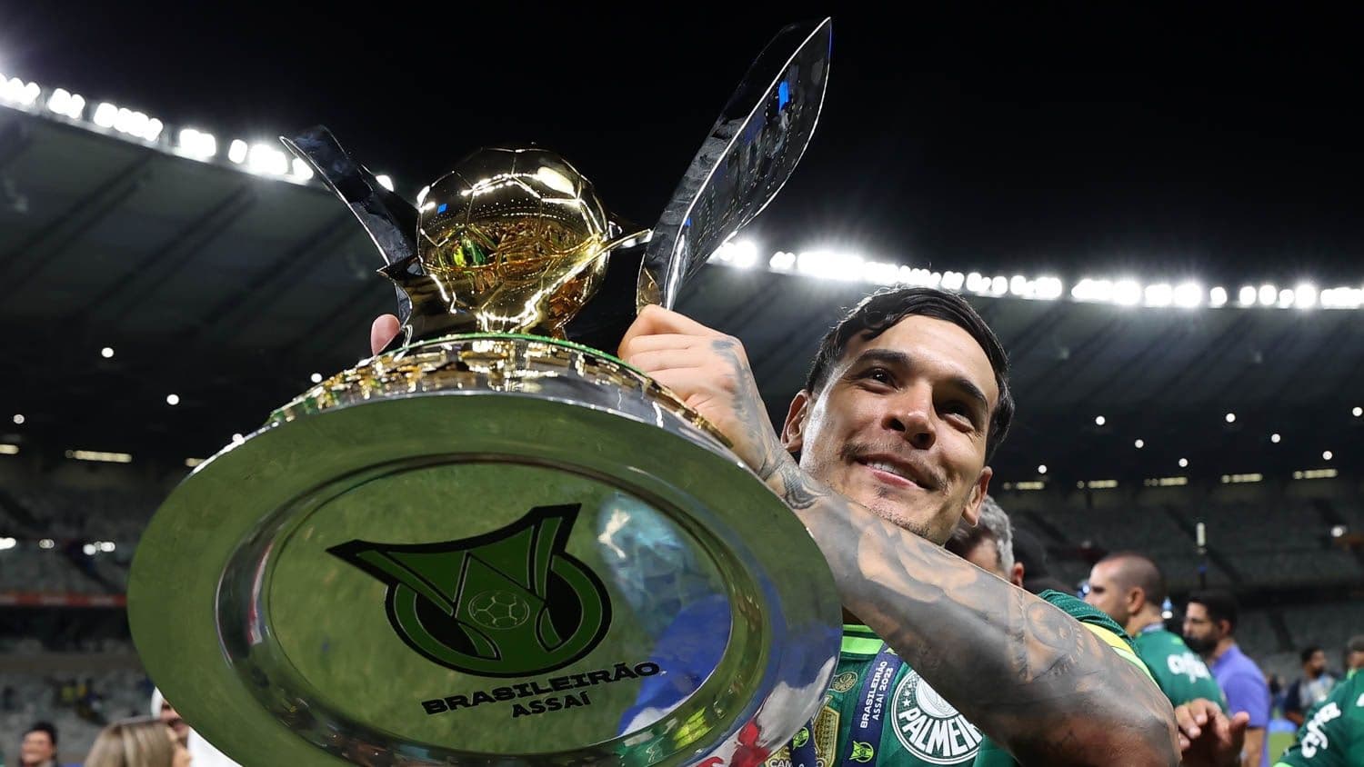 El zaguero central paraguayo tuvo una gran temporada con Palmeiras y la Albirroja.