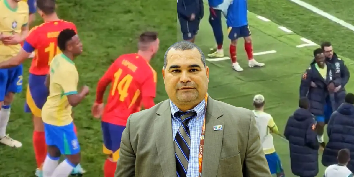 En el amistoso entre españoles y brasileños hubo tenso ambiente