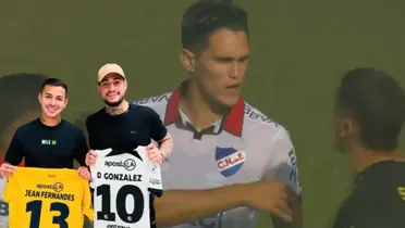 En el clásico montevideano hubo una pequeña pelea entre futbolistas