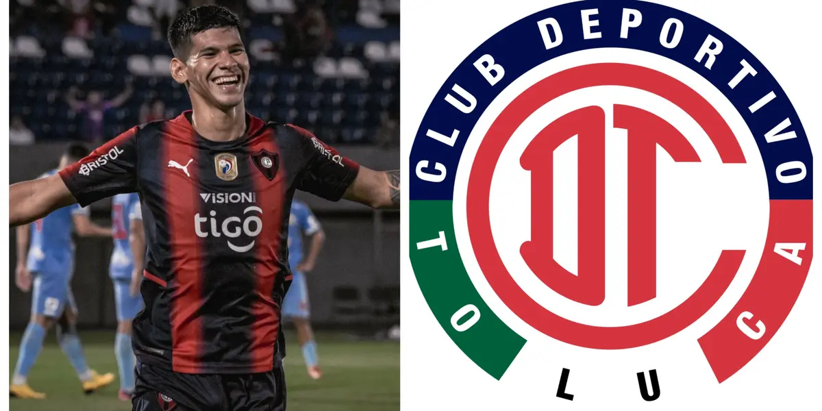 En la noche del martes, el delantero partió a tierras mexicanas para sumarse a los Diablos Rojos.