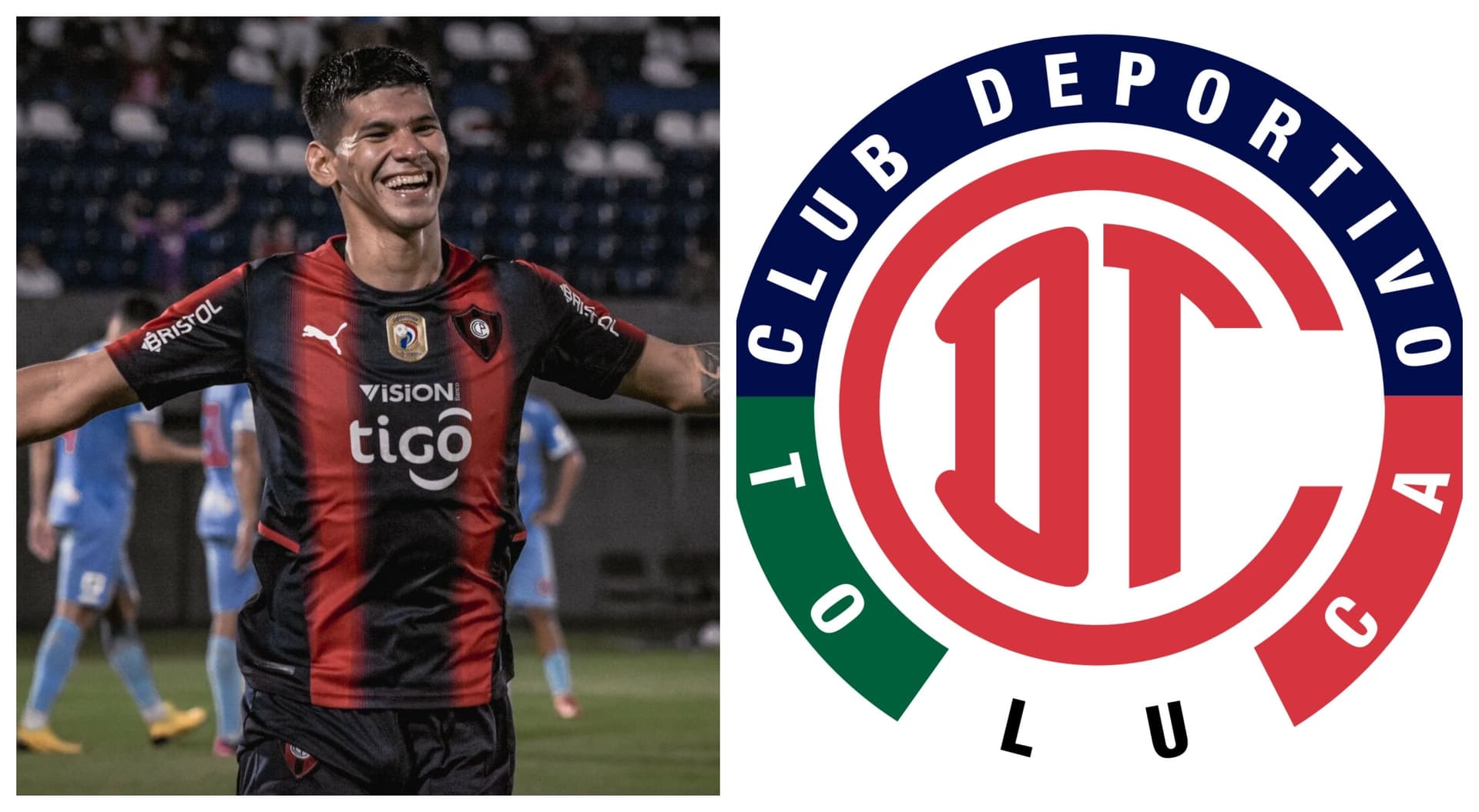 En la noche del martes, el delantero partió a tierras mexicanas para sumarse a los Diablos Rojos.