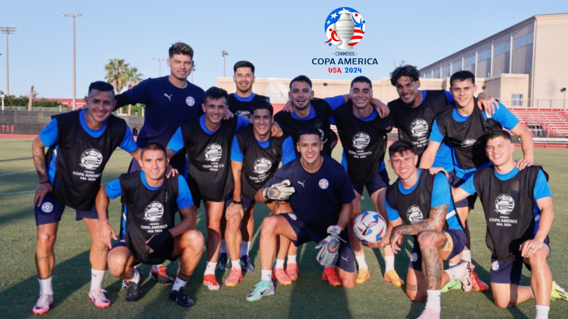 Entrenamiento de la selección paraguaya