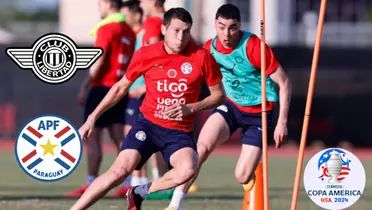 Entrenamiento de la selección paraguaya de fútbol en Estados Unidos