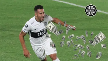 Fernando Cardozo, con la camiseta franjeada