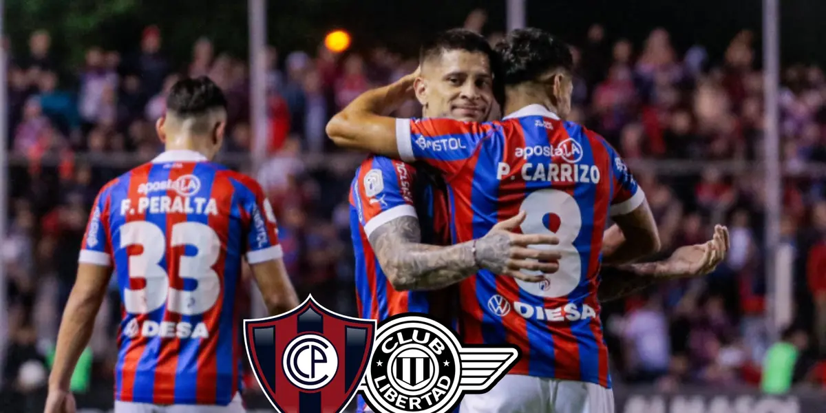 Festejo de Juan Iturbe y Federico Carrizo