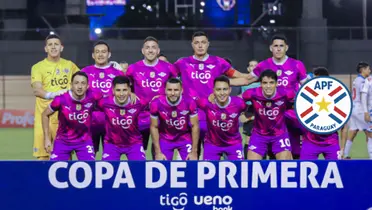 Festejo del tanto de Libertad en el Arsenio Erico de Nacional