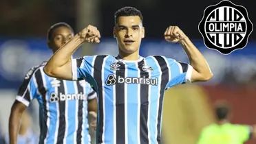 Fredy Noguera llegará desde Gremio para reforzar Olimpia