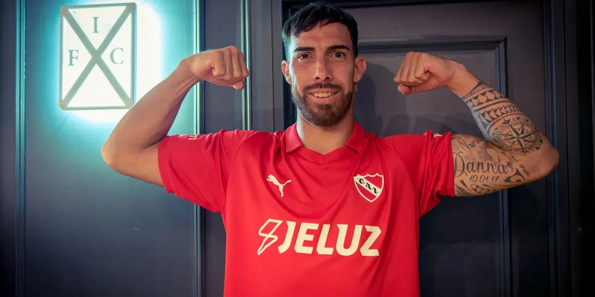 Gabriel Ávalos se sumó a los trabajos de Independiente de Avellaneda