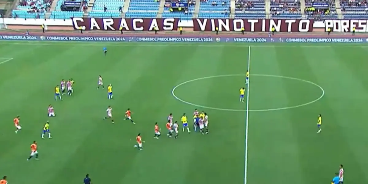 Se picó; los brasileños se calentaron tras el pitazo final y la derrota (video)