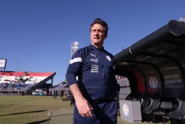 Guillermo Barros Schelotto dirigió su último partido con la Albirroja ante Venezuela.