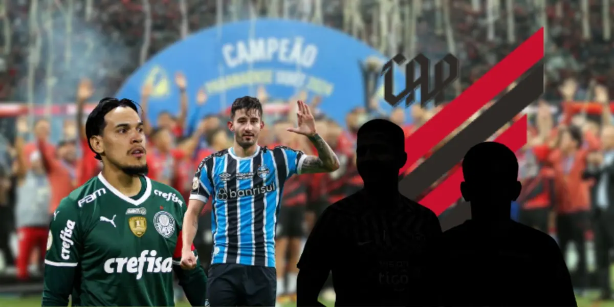 Gustavo Gómez y Mathías Villasanti se consagraron campeones en Brasil con sus respectivos equipos