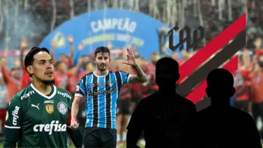 Gustavo Gómez y Mathías Villasanti se consagraron campeones en Brasil con sus respectivos equipos