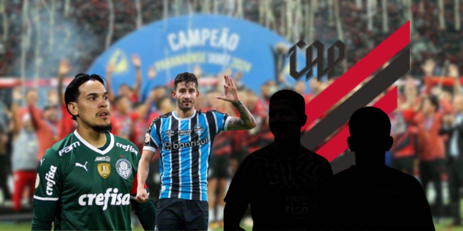 Gustavo Gómez y Mathías Villasanti se consagraron campeones en Brasil con sus respectivos equipos