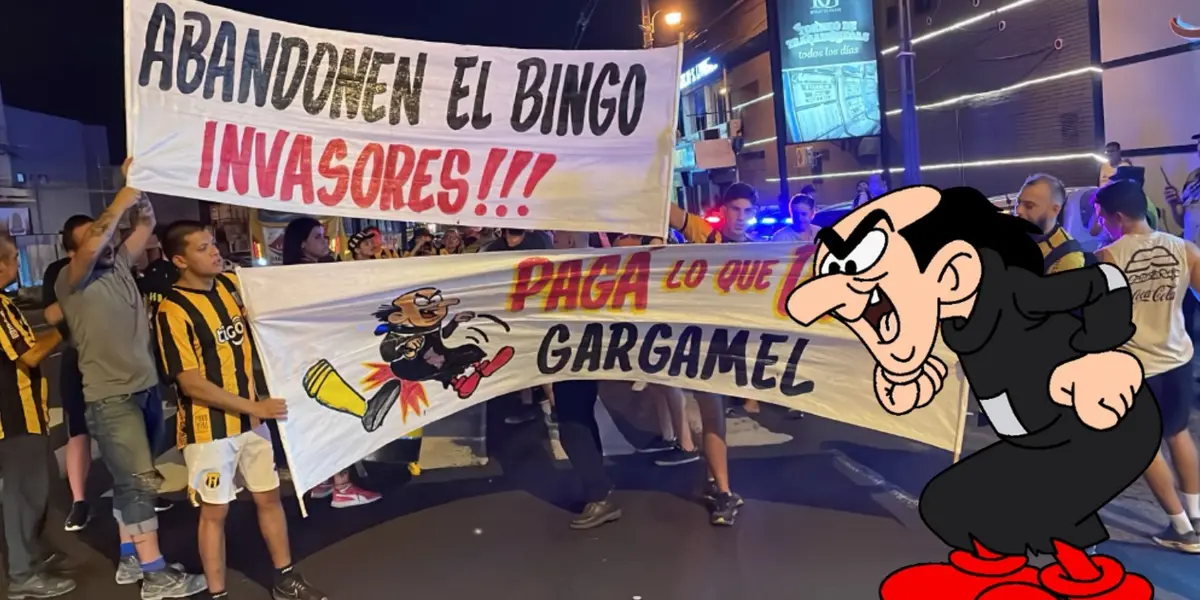 Hinchas de Guaraní se manifiestan en contra de un político