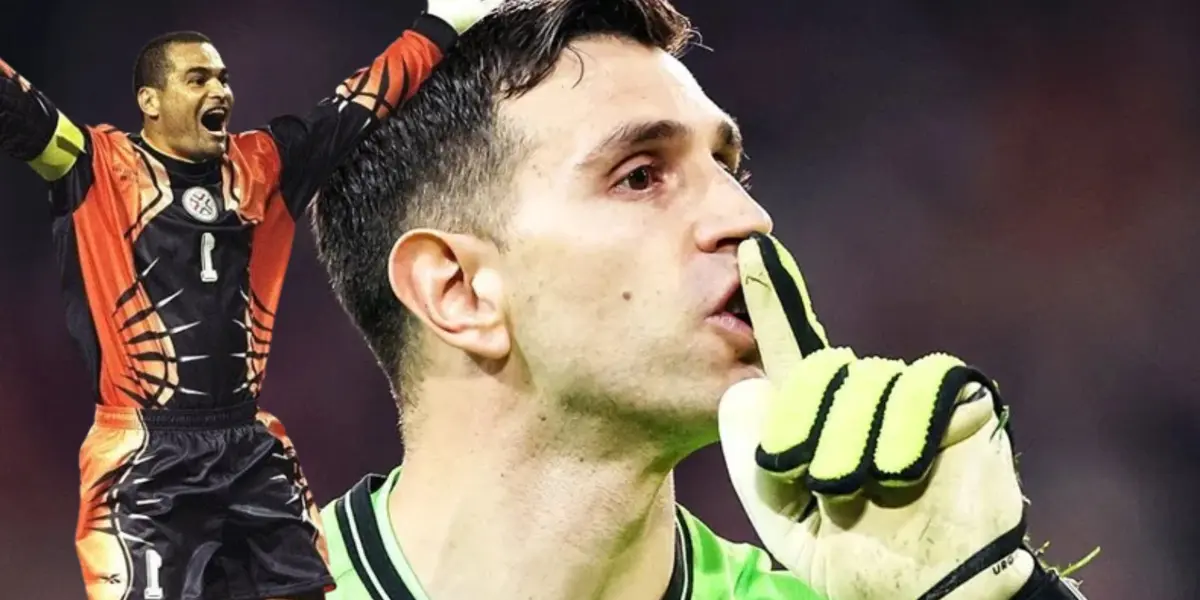 José Luis Chilavert y Emiliano Martínez