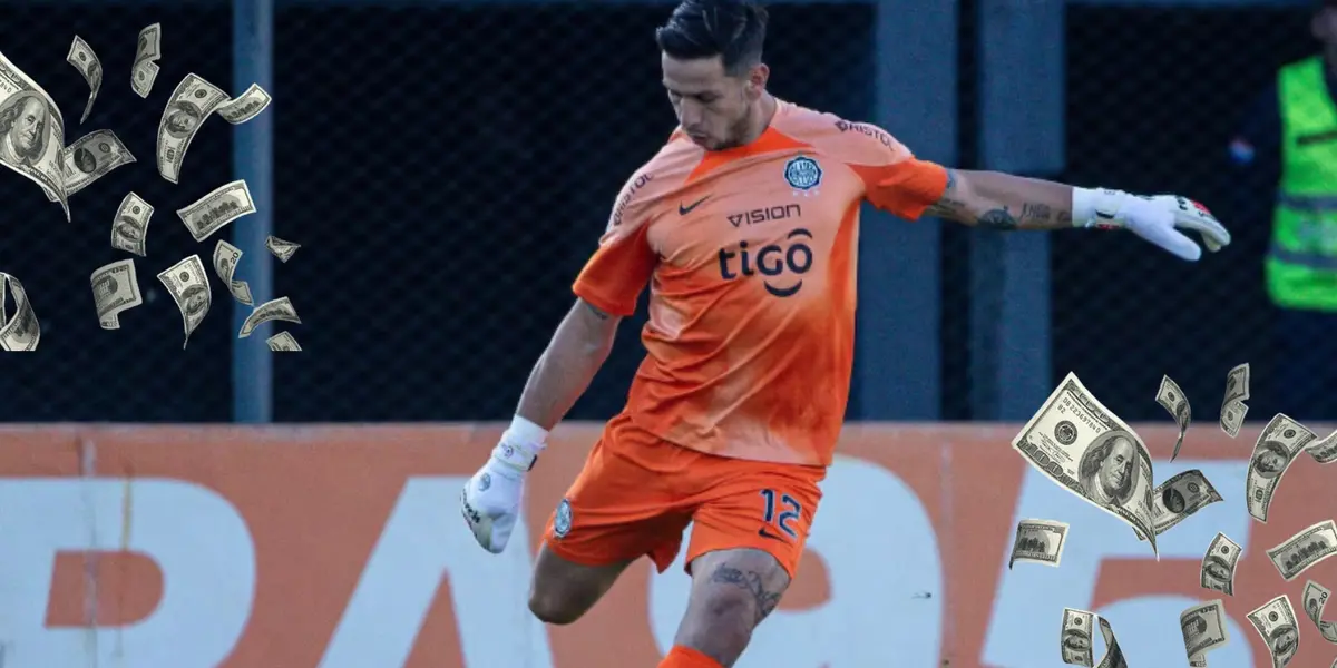 Juan Espínola, arquero franjeado