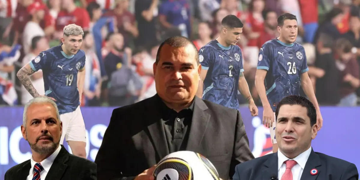 Juan José Zapag, José Luis Chilavert y Robert Harrison