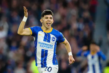 Julio Enciso en el Brighton