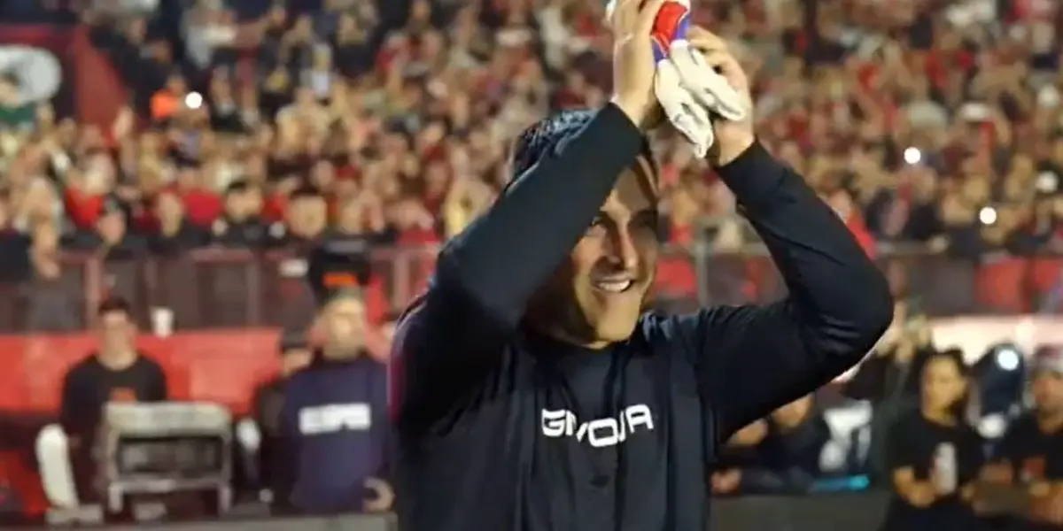 Justo Villar fue campeón y figura en el Newell's Old Boys de Rosario y fue invitado al evento.