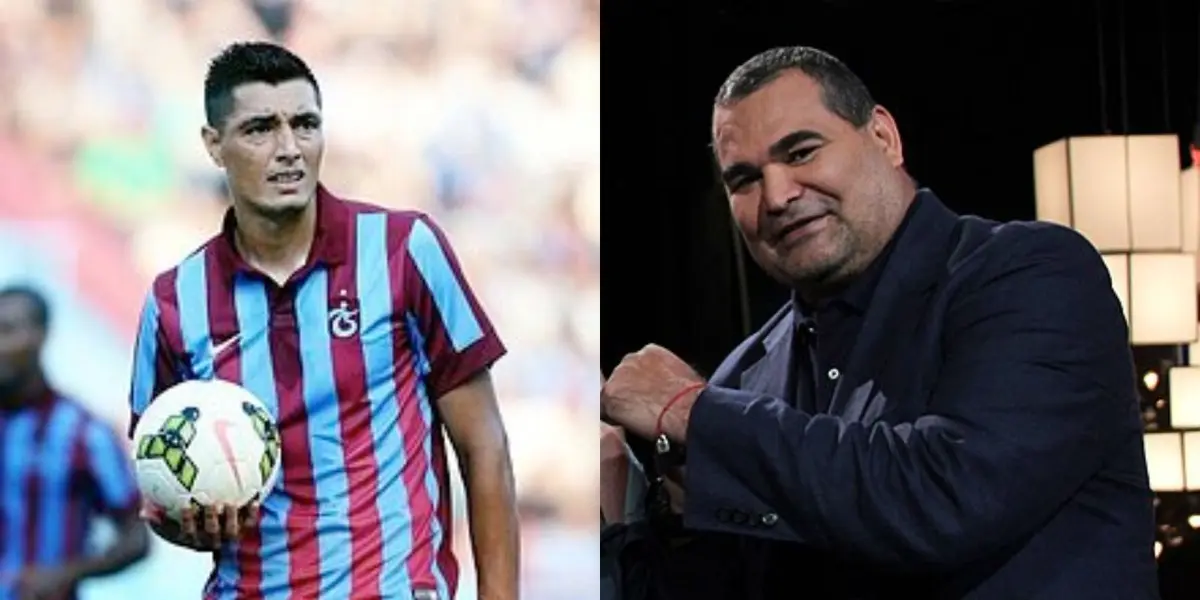 La camioneta que conduce José Luis Chilavert en Paraguay, mientas que Tacuara Cardozo maneja un Ford Mustang clásico.