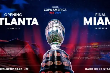 La Conmebol publicó los bombos para el sorteo de la Copa América del 7 de diciembre.