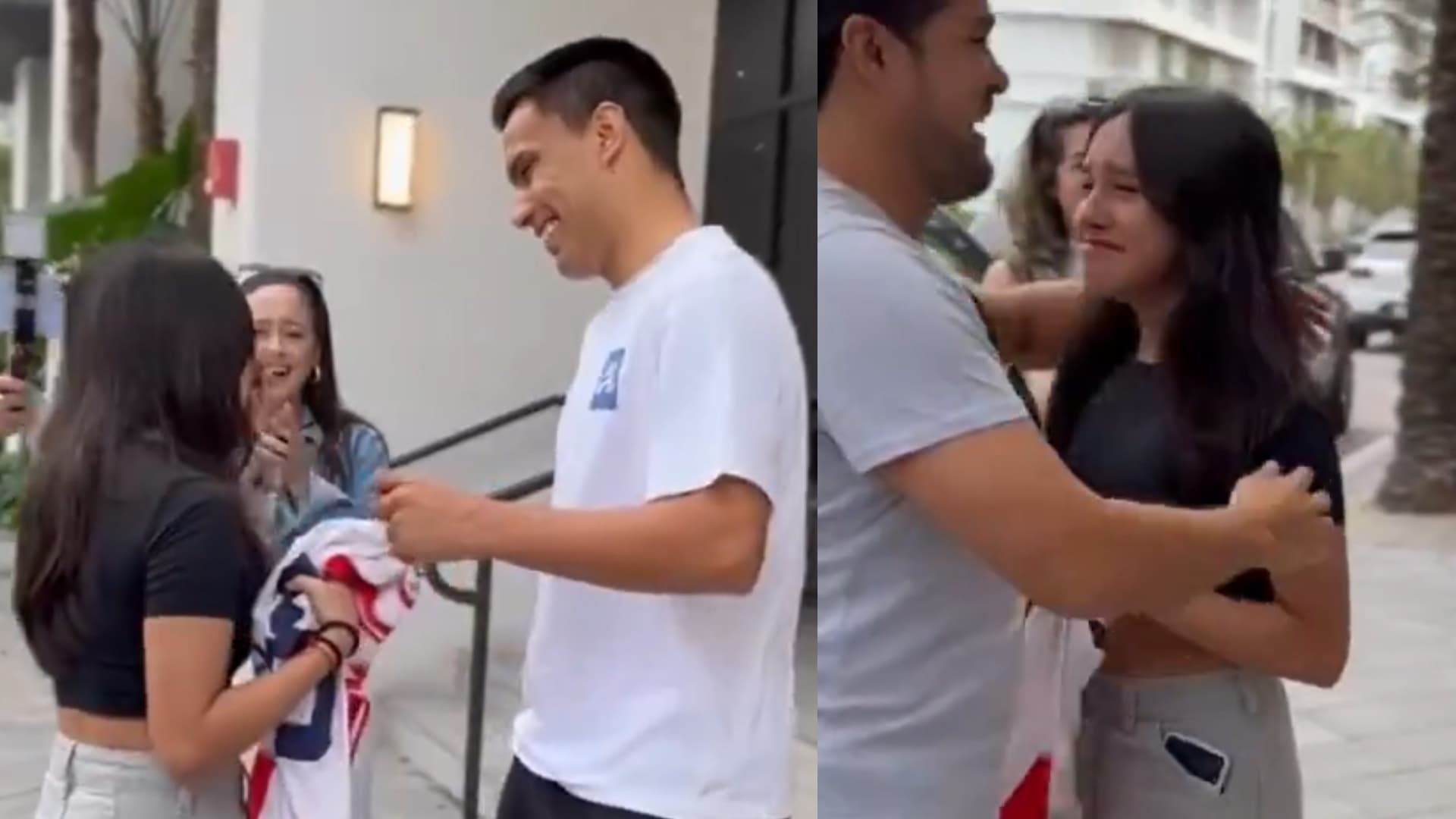 La gran acción que tuvo el paraguayo con una fanática suya