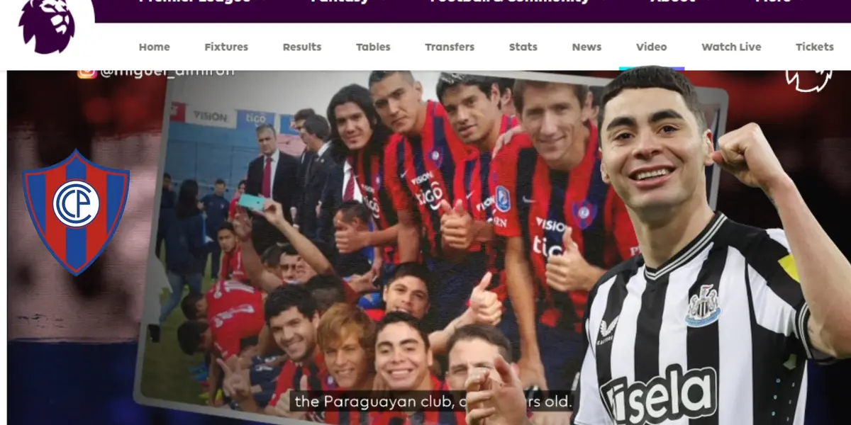 La página oficial de la Premier League