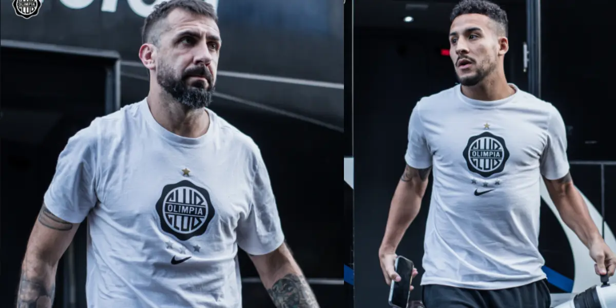 Lucas Pratto y Fernando Cardozo llegando al este del país
