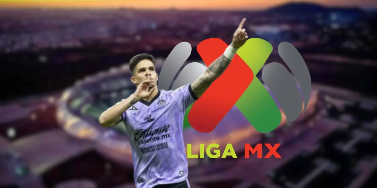 Luis Amarilla en un partido de la Liga MX con el equipo de Mazatlán