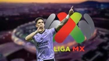 Luis Amarilla en un partido de la Liga MX con el equipo de Mazatlán