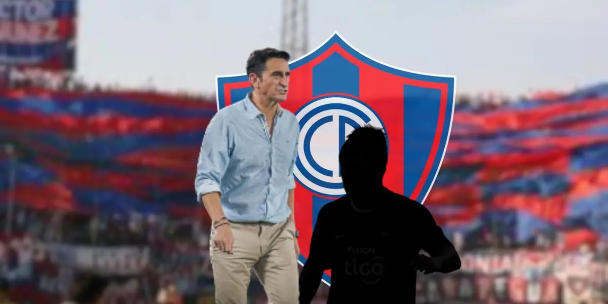 Manolo Jiménez, actual entrenador de Cerro Porteño, durante un partido dirigiendo al Ciclón