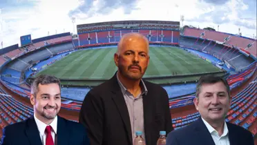 Mario Abdo Benítez, Juan José Zapag y Luis Pettengill